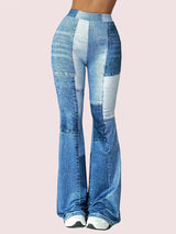 Ophelia | High-Waisted Flare Jeans für Frauen – Mehrfarbig