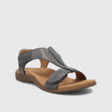 Debora | Bequeme Freizeitsandalen – Grau