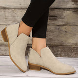 Birdie - Damen-Stiefeletten – Beige
