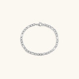 Saturn Goldketten-Armband – Silber