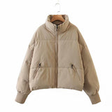 Leichte Damen Pufferjacke - Sofia – Khaki