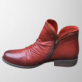 Sofia | Fußgewölbestütze Orthopädisch Stiefel – Rot