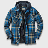 Kai | Bequeme Flanelljacke für jeden Tag – Blau