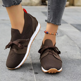 Damen Geschnürt Turnschuhe | Bequeme – Braun