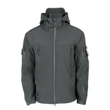 Soft Shell Jacke taktischer Militär Mäntel – Grau