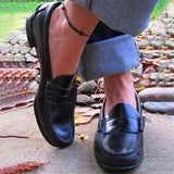 Emma - Klassische Slipper in zeitlosem, bequemem Stil – Schwarz