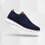 Vihanga - Schuhe Aus Mesh Strick – Marineblau