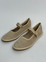 Friulane mit Riemen – Beige