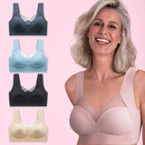 Charmante drahtlose Push-Up-BHs 1+1 GRATIS – Beige (2 Stück)