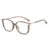 Yelira – Tragbare Lesebrille mit Blaulichtfilter – Braun