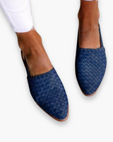 Damen Elegante Flache Schuhe | Geschlossene Schuhe – Blau