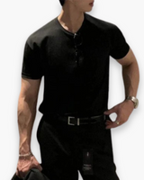 Herren Klassisches Polo Shirt | Zeitloses Design – Schwarz
