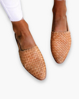 Damen Elegante Flache Schuhe | Geschlossene Schuhe – Beige
