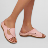 Ebru | Ortho-Sandalen Leder – Rosa