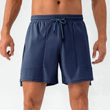 Moderne Herren-Nylonshorts in verschiedenen Farben – Blau