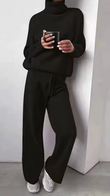 Brielle - Chic und bequem mit diesem Freizeitanzug – Schwarz