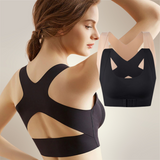 Angelica™ Haltungskorrektur-Sport-BH – Schwarz + Beige