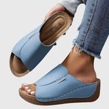 Sherby – Klassische Bequeme Wandersandalen – Himmelblau
