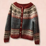 Bailor | Eleganter und vielseitiger Winterpullover – Rot