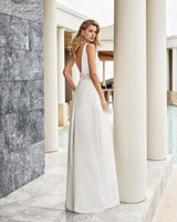 Valeria - Elegantes Brautkleid – Weiß