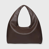 Hobo-Tasche aus veganem Leder – Braun
