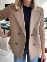 REYA – Der leichte frühlings-mantel mit urbanem charme – Khaki