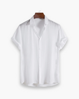 Herren Klassisches Elegantes Sommerhemd | Zeitlos – Weiß