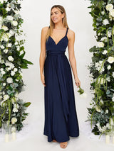 Nicole Mae - Elegantes Multikleid – MARINEBLAU