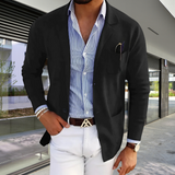 Alex | Leichte und elegante Jacke für Herren – Schwarz