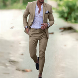 Danilo™ - Eleganter Herren Anzug (Sakko+Hose) – Beige