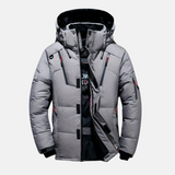 Chester™ - Elegante und Wasserdichte Warme Daunenjacke – Grau