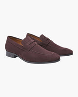 Julian | Old Money Casual Business Wildleder Loafer für Männer – Braun