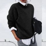 Amelie | Weicher und Bequemer Cashmere-Pullover – Schwarz