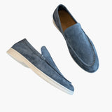 Wildleder Loafers für Herren – Hellblau