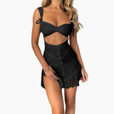 Zweiteiliges Damen-Set - Elegantes Co-Ord Outfit für jeden Anlass – Schwarz