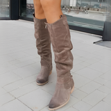 Jossy - Trendige Damenstiefel – Khaki