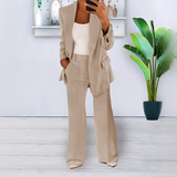 Merrah - Stilvolles Set für Damen – Beige