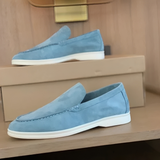 Ricardo - Zeitlose Schlupfschuhe für Herren – Blau