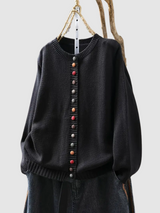 DAS ADALYN | GRACE CARDIGAN – Schwarz