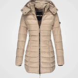 Wintermantel für damen – abigail – Beige