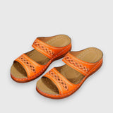Heidi – Orthopädische Sandalen – Orange