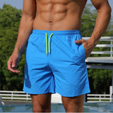 Jay | Schnell trocknende Schwimmshorts – Blau
