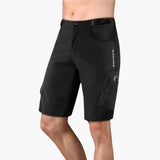 Reißverschlusstaschen Wander-Shorts für Herren – Schwarz