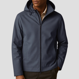 Kyran | Zip-Hoodie-Jacke – Marineblau