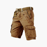 Danny | 6-Taschen Cargo Shorts – Karamell