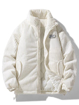 Freddy™ - Klassische Cordjacke für zeitlose Eleganz – Weiß