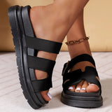 Velira – Orthopädische Sandalen – Schwarz