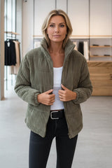Kiray™ - Warme Steppjacke für Damen | Stilvoll und raktisch – Grau