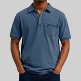 Thomas | stilvolles Poloshirt – Dunkelblau
