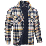 Gefütterte steppjacke - bran – Gelb